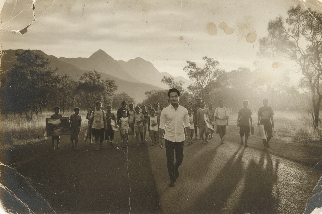Artist Leading the Group