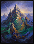Bundok ng Alaala – Mountain of Memory, contemporary Filipino expressionist painting